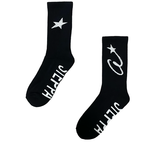 Black STEPPA Socks